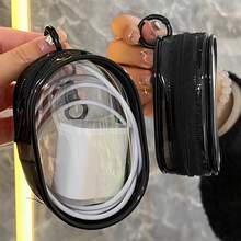 1Set Unisex Transparent See-Through Slim Lightweight Water-Resistant Anti-Scratch EVA Multi-Purpose Space-Saving Charger/ Cable/ Earphone Storage Minimalist Practical Charging Cord Organizer Bag + Small Earphone Box For Christmas Holiday Travel, Hiking, Camping, Daily Use & Business Trips , Makeup Room Decor,Makeup Bag,Travel Essential - Multicolor - View 5