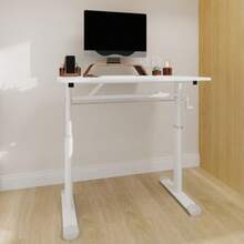 Home Office Desks - White - View 6