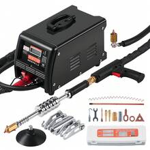 Kit de reparación de abolladuras con soldador de pernos , máquina de extracción de abolladuras con soldador por puntos de 3 kW, 9 modos - 9 modos - Ver 8