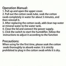 2.2L Large Capacity Humidifier USB Double Spray Humidifier Small Household Quiet Bedroom Student Dormitory Office Desktop Spray - Multicolor - View 13