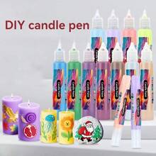 Bộ sơn Acrylic 18/24 màu - Dùng để vẽ nến tự làm, nghệ thuật thủy tinh, bút phác thảo 3D, vải bạt, gỗ, vải, đá - Nhiều màu - Xem 2
