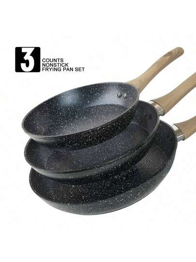 3pcs Stainless Steel Cookware Set, Kitchen Utensils