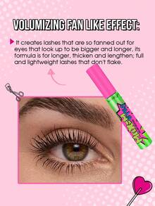 MISSLYN-Maxim Eyes Mascara, Black, Volumizing & Lengthening, Waterproof, Buildable, Easy To Remove, Rich Color, Diverse Design, Creates Fanned-Out Lash Effect, Volumizing, Lengthening, Curling, Holding, Cosmetic Brand - 1 màu đen - Xem 4