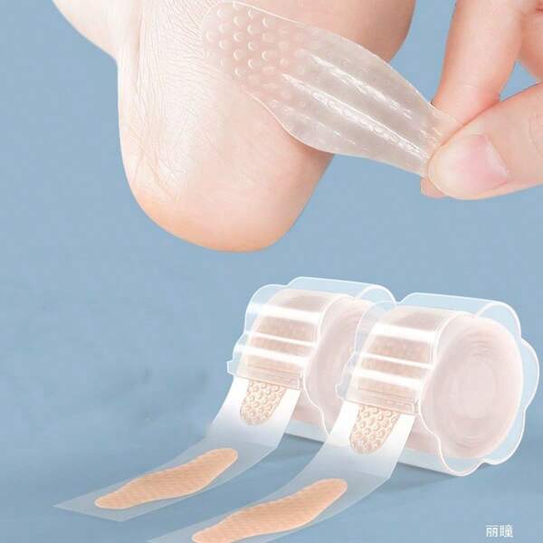 30 piezas de cojines de gel para el talón, cinturón resistente al desgaste - almohadillas adhesivas para ampollas e plantillas, alivio del dolor, cuidado de los pies