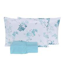 3-Piece Percale 100% Cotton Bed Sheet Set - CL14 - View 2