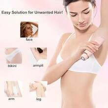 2-In-1 Electric Bikini Trimmer For Women: Dual Head Design (Depilation + Shaving), USB Rechargeable Portable, Suitable For Bikini/Underarm/Face, Gift Idea, Also For Full Body Pet Grooming, Shared For Human And Pet, Pet Grooming Clipper - Multicolor - View 7