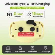 Automatic Anti-Bark Dog Collar, Suitable For Large, Medium And Small Dogs, 4 Anti-Bark Modes, USB Rechargeable, Adjustable Beep & Vibration Modes And 7 Sensitivity Levels, Effective Anti-Barking Device - Multicolor - View 8