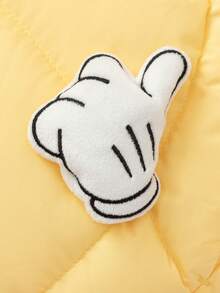 Balabala Young Boys Down Jacket, 2025 Winter, Thick Warm Outerwear - Moth Yellow - View 8