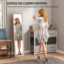 HOMCOM Floor & Full Length Mirrors - 銀色 - 查看 3