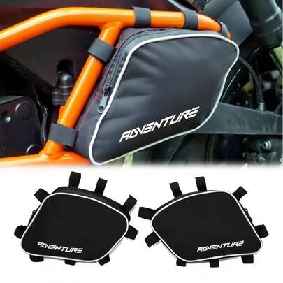 Accesorios de motocicleta Bolsas de almacenamiento para parachoques para 1050 Adventure R 1190 1090 Adventure 1290 Super Adventure Bolsa de barras de choque Bolsa de herramientas de reparación