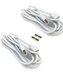 0.5米-5米（1.64英尺-16.4英尺）4针RGB LED灯条延长线，兼容SMD 5050和3528 LED灯条，可用于灯条间或灯条与控制器之间的连接。 - RGB電纜線 - 查看 17