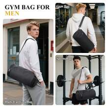 Mode Fitness Tasche für Herren, kleine zylindrische Reisetasche, handliche Reisetasche, umgehängte Eimertasche, Damen Lässig Messenger Tasche, leichte und einfache Schwimm-Tasche, Gym leichte Aufbewahrung Umhängetasche Reisetasche, Nass-Trocken-Trennung Sport-Tasche, spezielle wasserdichte Aufbewahrungstasche für Training Umhängetasche, Sporttasche.