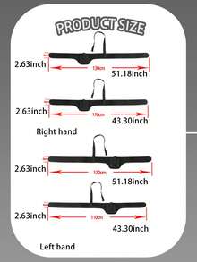 Funda para pistola en el pecho, funda universal para portar armas de forma oculta, adecuada para cubiertas protectoras de tamaño grande, mediano y pequeño, así como para fundas de pistola de tamaño similar. - Multicolor - Ver 4