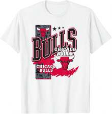 Bulls Barred Player T-Shirt - 白色 - 查看 1