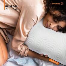 Almohada Graphite Pillow Almohada de Foam con Carbn Hipoalergnica, Antibacterial, Soporte, Certificaciones Firmeza: Firme Medio Tamao Estndar 60x 40x 10 - Blue Gel + Estándar (Paquete de 1) - Ver 8