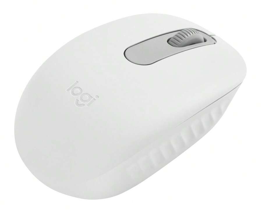 Logitech M196 Universal Ambidextrous Bluetooth Mouse IR LED 1000 DPI - White - View 1