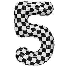 Números de globo grandes de 40 pulgadas del 0 al 9, globos con forma de neumático de bloqueo de carretera 3D, adecuados para fiestas de cumpleaños, decoraciones de fiestas con temática de carreras, fiestas de baby shower, fiestas de graduación, celebraciones de aniversario, decoración de fiesta Feliz cumpleaños - Multicolor - Ver 18