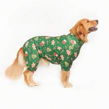 Christmas Dog Pajama, Funny Christmas Dog Costume, Christmas Puppy Pajama, Christmas Puppy Clothes, Dog Jumpers, Puppy Christmas Gift, Dog Outfits, Dog Clothes, PJ For Small Medium Large Dogs, Ultra Soft And Stretchable, All Over Print-Christmas Pattern, S-6XL
