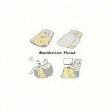 Cute Cartoon P-Plim Flannel Blanket Spring  Soft Durable Throw Blanket For   Bedroom Novelty Bedspread Sofa Bed Cover - 40*50 inch (100*130cm) - Xem 3