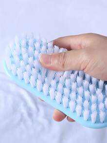 Multi-Functional Portable Household Cleaning Brush: Hard Bristle For Clothes, Washbasin, Shoe, And Board - Includes Handle For Easy Cleaning And Organization - Multicolor - View 11