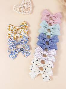 24 szt./zestaw wielokolorowych spinek do włosów dla dzieci, odpowiednich do codziennego użytku