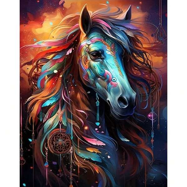 1pc Frameless Paint By Numbers Kit For Adults - 40x50cm/16x20in Acrylic Painting Set For Beginner Enthusiasts - Hand-Painted Decorative Art