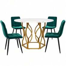 Dining Table & Chair Sets - Multicolor + MDF - View 7