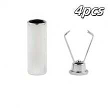 4/8 piezas de Clips de metal ajustables, fáciles de instalar - Para manualidades DIY, adecuados para cordones, cordones, pantalones, bolsas, sudaderas - Diseño compacto, sujetadores resistentes, clips ajustables, entusiastas de la artesanía