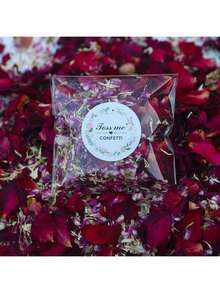 1 Paquete (30g) de Flores Secas, Pétalos de Rosa + Celosia Cristata para Decoración Floral, Adecuado para Hacer Velas DIY, Jabones, Bolsitas Perfumadas, Decoración del Hogar para Sala de Estar, Dormitorio, Oficina, Cafetería, Adecuado para Todas las Fiestas y Celebraciones