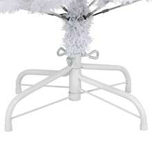 Artificial Hinged Christmas Tree With Stand White 120 Cm - White - View 8