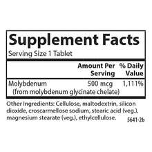 Carlson - Moly-B, Molibdeno quelado, Apoyo al metabolismo, Activación de enzimas, 100 tabletas vegetarianas - Nombre del saborA - Ver 4