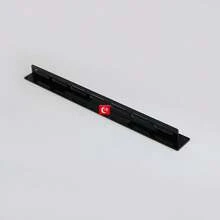 1pc Transparent/Black Acrylic Fashion Glasses Display Rack, Hanging Sunglasses Organizer Without Drill,Wall-Mounted Eyeglasses Holder Shelf, Glasses Display Prop (Comes With 2 Nail-Free Stickers), Nail-Free Sticker Installation, Gender Reveal Party, Perfect For Birthdays, Weddings, Parties, The Perfect Gift For Colleagues, Friends, And Family, Back To School - 彩色 - 查看 11