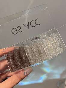9 chiếc/hộp Dây buộc tóc xoắn ốc ombre, Phụ kiện tóc co giãn màu đen không gây hư tổn, Phụ kiện tối giản đa năng dành cho nữ, Dây buộc tóc xoắn ốc liền mạch, Dây chun co giãn cao, Dây chun buộc tóc, Quà tặng Giáng sinh, Quà tặng Giáng sinh cho nữ, Quà tặng Giáng sinh, Quà tặng, Quà tặng Giáng sinh cho người lớn, Phụ kiện tóc, Phụ kiện nữ, Quà tặng Giáng sinh, Phụ kiện tóc tuổi mới lớn, Phụ kiện tóc Giáng sinh, Ý tưởng quà tặng cho nữ, Quà tặng Giáng sinh làm đẹp, Quà tặng Giáng sinh cho nữ, Phụ kiện tóc đuôi ngựa - Nhiều màu - Xem 10