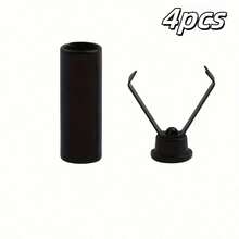 4/8 piezas de Clips de metal ajustables, fáciles de instalar - Para manualidades DIY, adecuados para cordones, cordones, pantalones, bolsas, sudaderas - Diseño compacto, sujetadores resistentes, clips ajustables, entusiastas de la artesanía