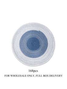 1pc/4pcs/6pcs 15-Inch Round Gradient Woven Placemats, Washable Non-Slip Heat-Resistant Tabletop Mats, Suitable For Home Dining Table Decor, Spring Outdoor Party Holiday Gifts, Christmas Decorations - Multicolor - View 27