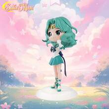 TOEI ANIMATION 1/ 3PCS Sailor Moon Officially Licensed Sailor Moon Anime Figurines - Sailor Saturn Sailor Moon Sailor Neptune Collectible Decor Halloween Christmas Gift - Multicolor - View 8