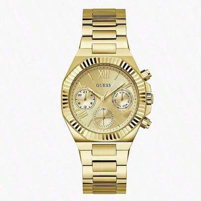 Guess 1 件女士石英手表不锈钢商务适合日常佩戴 GW0769L1/GW0769L2/GW0769L3/GW0769L4