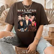 Vintage Malachi Barton T-Shirt Zombies Inspired Malachi Burton Victor Shirt Retro 90s Tee Hiphop Clothes Tv Show Merch Fans Gift - 灰色 - 查看 5