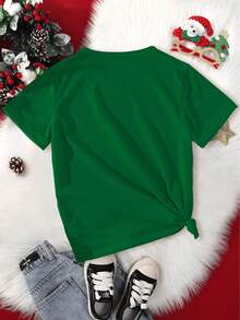 Young Girls T-Shirts - Hijau - View 3