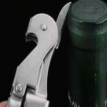 1 Stück Mehrzweck-Flaschenöffner, tragbarer Korkenzieher in Seepferdchen-Form, geeignet für Wein, Bier, Champagner, ideal für Zuhause, Bar, Partyfeier