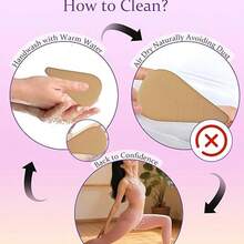 5pcsCamel Toe Concealer,Reusable Seamless Underwear,Invisible Frontal Wedgie Cover,Anti Cover Silicone Insert
