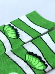 1 Pair Clownfish Pattern Toe Socks, Funny Novelty Cute Short Socks, Women's Toe Socks