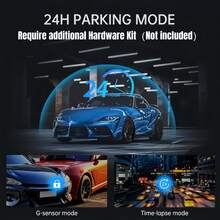 Dash Cam For Cars 4k, Rear View Mirror Camera, Back Up Cameras For Vehicles, 9.66" Mirror Dash Cam With 4K Front & 720P Rear Camera | Dimming Rearview Display | Touch Screen Operation | Reversing Image With Guidance Lines | Super Night Vision | G-Sensor | Loop Recording | Parking Monitoring | Includes 32GB SD Card (Supports 128GB) | Easy Installation | Suitable For Most Vehicle Models | Perfect Halloween & Christmas Gifts - 4K Touch Dual-channel Dash Cam+32G - View 6