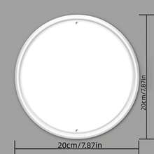 1 biển báo kim loại hình mèo 2D phẳng - Kiểu cổ điển - Hình tròn 8 inch, trang trí tường bằng sắt với lời cảnh báo vui nhộn "¡PELIGRO! Vigilada Propiedad", thích hợp cho người yêu mèo, trang trí nhà cửa, sân vườn hoặc quán cà phê mèo, món quà lý tưởng cho những người đam mê mèo | Thiết kế mèo vui nhộn | Tranh treo tường bền, trang trí mèo, lỗ khoan sẵn như hình minh họa. - Nhiều màu - Xem 2