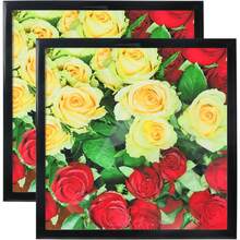 8.5x11 Inch Picture Frame Black, Display Pictures 6x8 With Mat Or 8.5x11 Without Mat,Wall Certificate Poster Photo Frame, 1 Pack - 2P黑色 - 查看 2