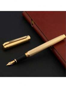 EXECUTIVE FOUNTAIN PEN GOLDEN PEN 0.5MM HIGH STANDARD - Negro - Ver 3