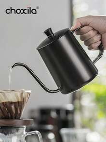 choxila 13pcs V02 Pour Over Coffee Set With Storage Box, Includes Coffee Dripper, Coffee Pot, Coffee Filters, Grinder, Coffee Cups, Digital Scale, Coffee Spoon, Cleaning Brush. Ideal Gift For Coffee Lovers, Families, Coffee Enthusiasts. Suitable For Home, Cafe, Camping, Office, Coffee Corner. - Coffee Set - View 4