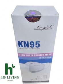 mascarilla Kf94 Mayfield Presentación en caja sellada de 20 unidades. - Blanco - Ver 3