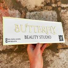 Custom Acrylic Store Sign, 3D Acrylic Nameplate, Commercial Signage, Salon Nameplate. Logo Design For Therapy Room, Boutique, Daycare Center Signage - Multicolor - View 16