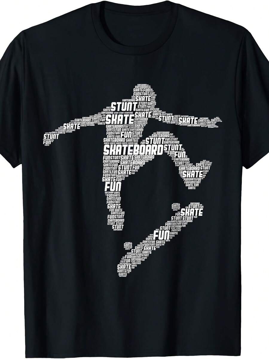 Skateboard Skater Skateboarder Kids Boys  T-Shirt - 款式25 - 查看 1